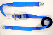 画像をギャラリービューアに読み込む, HIDAX ラッシングベルト5t(Jフック)ベルト巾50mm、長0.5m(固定側)/7m(調節側) 10本