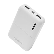 画像をギャラリービューアに読み込む, MONOWAモバイルバッテリー 2台同時接続可能 10000mAh