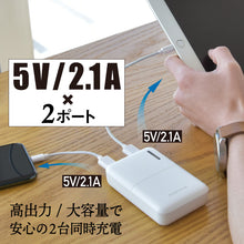 画像をギャラリービューアに読み込む, MONOWAモバイルバッテリー 2台同時接続可能 10000mAh